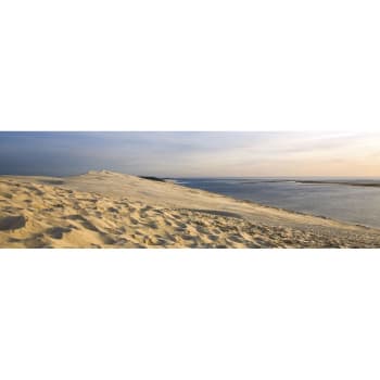 Régionalisme - Tableau sur toile dune du Pilat 45x135 cm