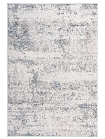 TEPA - Tapis de salon en polyester bleu 80x160 cm