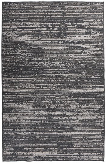 VIALEK - Tapis de salon en polyester gris 120x170 cm