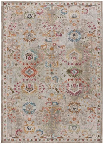 FANCY - Vintage-Teppich für den Außenbereich in Pastellfarben, 133X190 cm