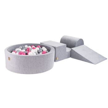 Test : hOMFME parcours motricité bébé en mousse 6 pièces rose