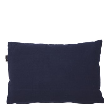 Tivoli - Cojín de exterior en coton azul oscuro 45x30