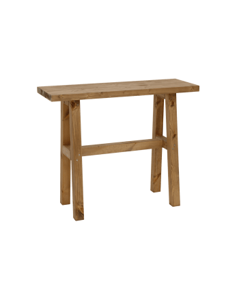 Comodence Concepts Durango – Consolle In Stile Industrial/Fattoria, Truciolato E Metallo Verniciato, 2 Ripiani, Dimensioni 99,7x29,8x80,6 Cm - 2