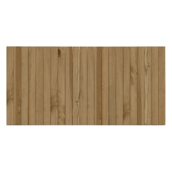 Cairo - Cabecero de madera maciza en tono envejecido de 100x60cm