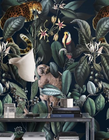 ANIMALI - Tapete Dschungel in botanischem Stil 250x200 cm