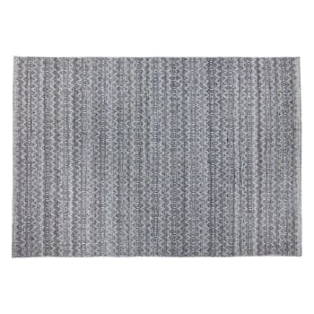 Monka - Tapis en polyester gris 240 x 170cm