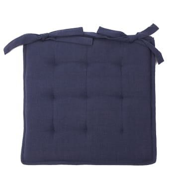Tivoli - Cuscino per sedia da giardino blu scuro 40x40