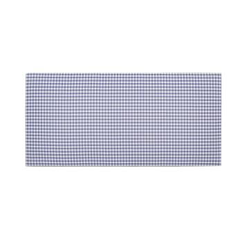 MARINA - Cabecero infantil tapizado en vichy color azul 110x52cm