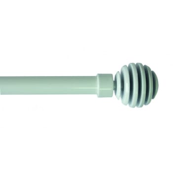 Soho - Kit tringle extensible ø 16/19mm 110 à 210 cm - Blanc