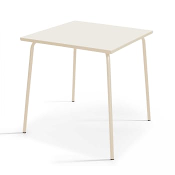 Kosmi 4er-Set Metallstühle Im Industriestil – Verzinkt, Stapelbar – Für Küche, Garten & Co.