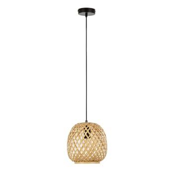 AZUMI - Lámpara de techo de Bambú, diametro 22 cm