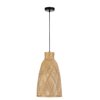 NOMI - Lámpara de techode Bambú, diametro 31 cm