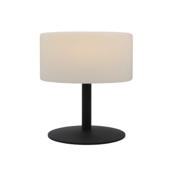 Lampe de table Polyéthylène Noir H20CM