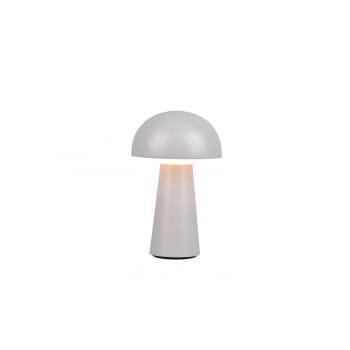 Lennon - Lampadaire et lampe de jardin en plastique gris