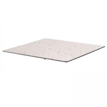 Opéra - Plateau de table stratifié  60x60 cm terrazzo