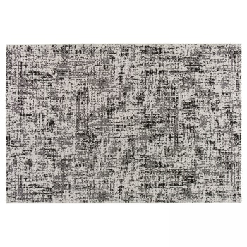 Hella - Tapis d'extérieur en polypropylène 160 x 230 cm blanc