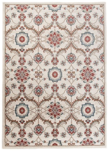 Alfombra Benuta Basic George Para Salón - 200x300 Cm, Multicolor/beige, Fibra Sintética Lavable, Estilo Vintage