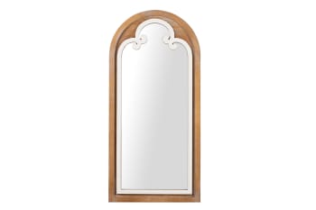 Espejo natural de madera 41x4x84cm