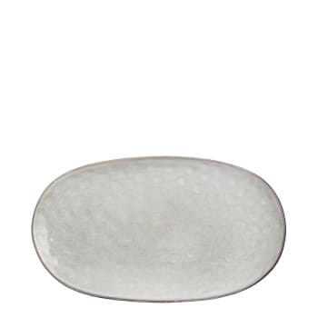 Tabo - Piatto in pietra grigio L.31