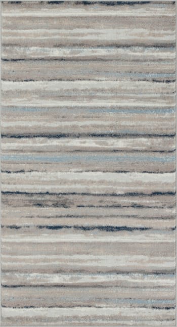 Pandora - Tapis Scandinave Moderne Blanc/Gris/Bleu 80x150