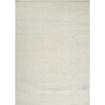 Tappeto Salotto Beige 80x150 Cm | Stile Scandinavo Boho | Pelo Corto E Facile Da Pulire - Foto 12