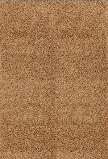 Lilly - Tapis Shaggy Moderne Terracotta 120x170
