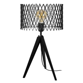 ASTER 1 - lámpara de noche madera negro