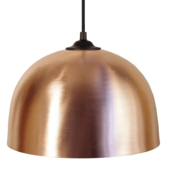 HALF-BALL - Lámpara colgante metal cobre
