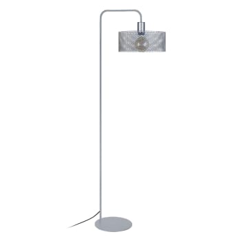 ADONIS - Lámpara de pie de lectura metal aluminio
