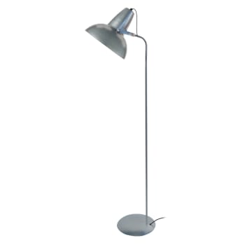 AQUITAINE - Lámpara de pie de lectura metal aluminio