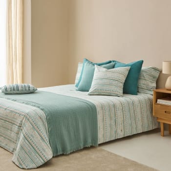 Cojin Cabecero Coju00edn De Cabecera Gaia, Acolchado Con Botones