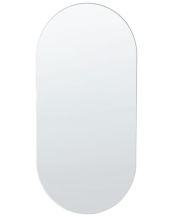 Alfortville - Miroir en verre argenté 80x40