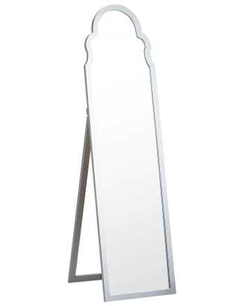 Chatillon - Standspiegel Holzwerkstoff silber 150x40