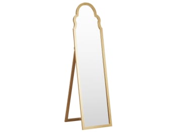 Chatillon - Standspiegel Holzwerkstoff gold 150x40