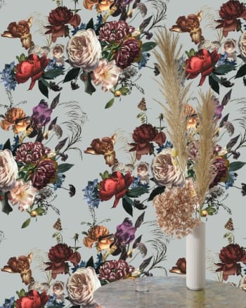 FLOREALI - Papier Peint Floral Renaissance 250x200 cm