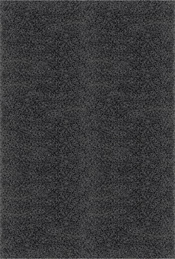 Lilly - Alfombra shaggy moderna gris oscuro 200x290