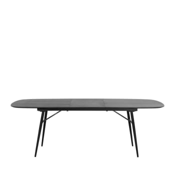 Italo - Table à manger extensible 180-230x105cm noir