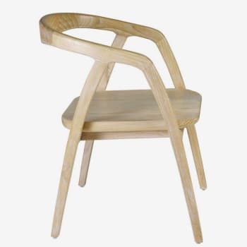 ANTA - Chaise naturel en bois