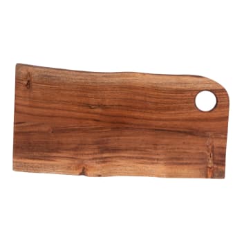 Wild - Planche à découper organique 40x20 cm   marron en bois H2