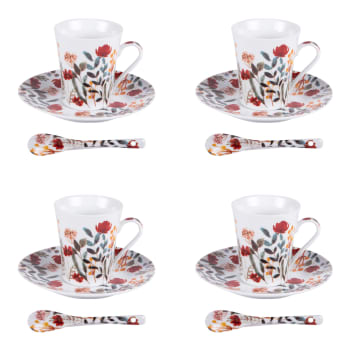 Lot De 12 Tasses Mazagran En Verre - Mugs Hautes Transparentes Café
