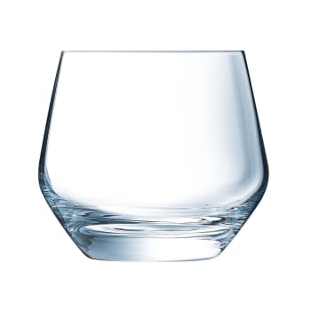 Ultime - 6 verres à eau moderne 35cl