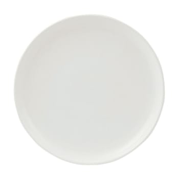 STUDIO WHITE - Assiette plate 26cm blanc - Lot de 4