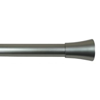 Tringle Vitrage Sans Perçage Extensible ø8 mm Autobloquante 40-60 cm  Coloris - Nickel