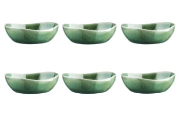 Vilde Lot De 6 Bols à Gratin En Grès 200ml - Vaisselle Four Micro-ondes Et Lave-vaisselle