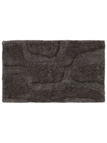 Nehir - Tappeto da bagno grigio 70x120