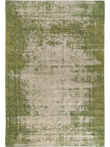 TOSCA - Tapis tissé à plat vert 115x180
