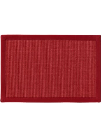 SANA - Paillasson rouge 40x60