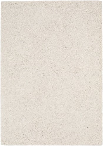 SWIRLS - Alfombra pelo largo beige 80x150
