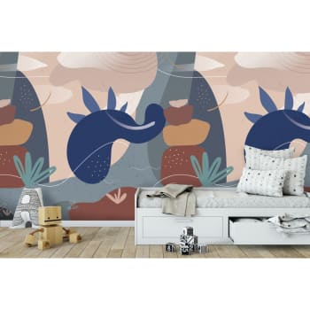 RÊVE - Papier peint panoramique motif imprimé Multicolore 192x270cm