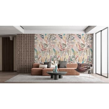 COLOR MIX XL - Papier peint panoramique motif graphique Multicolore 480x300cm